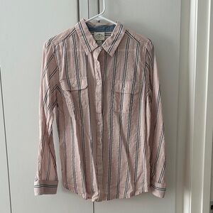Pink Striped Shirt